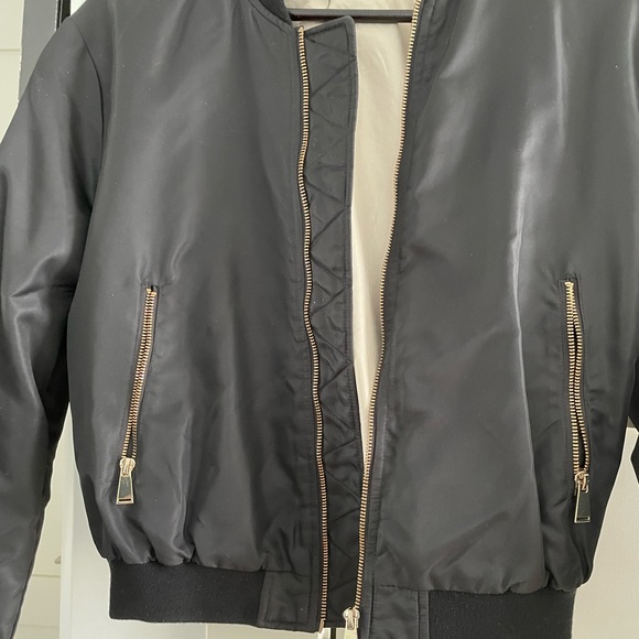 Zara Basic bomber jacket - Picture 4 of 5